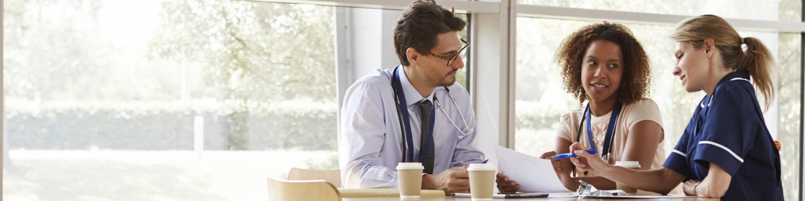 doctors in a meeting